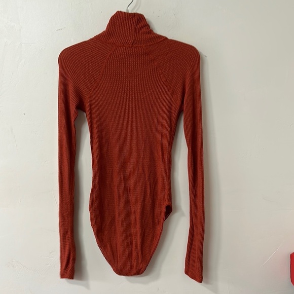 Free People Rust Bodysuit - Picture 3 of 3